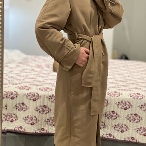 Women's Tan Trench Coat